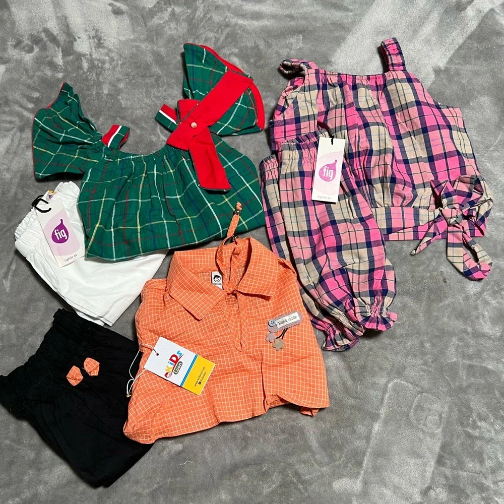 Brand Fig Bundle of baby girl dresses